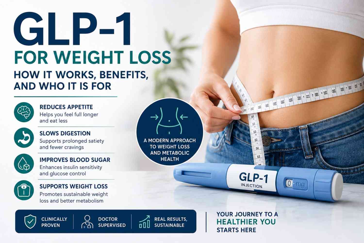 GLP-1 for Weight Loss: How It Works, Benefits, and Who It Is For